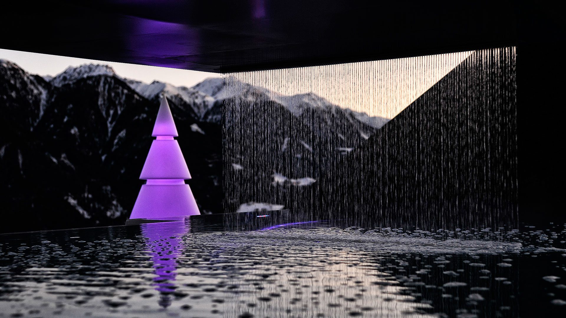 Christmas decoration Forest outdoor lamp by Vondom