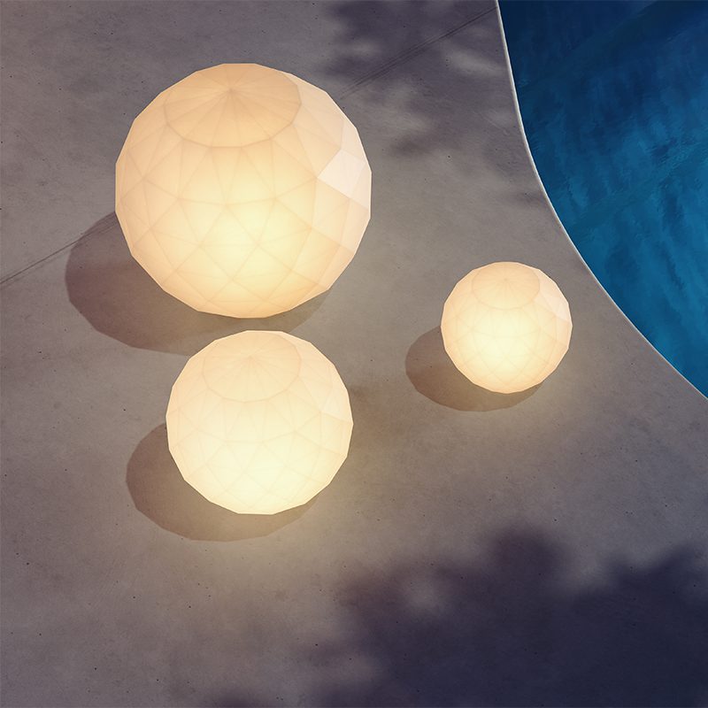 Vondom Vases designer outdoor light by estudi{H}ac